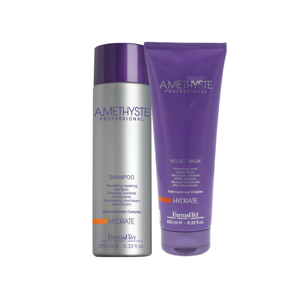 Pack Amethyste Hydrate -Shampoo (250ml)+ Máscara (250ml)